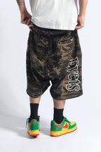 Manga Vision Camo Shorts