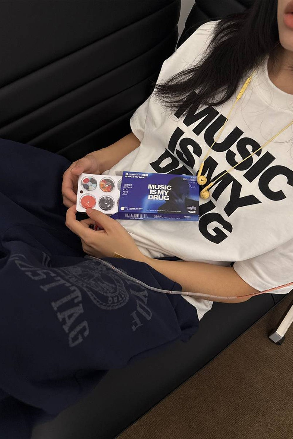 Music Is My Drug Tee