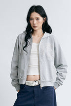 Chrome Letter Hooded Jacket