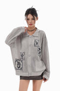 Silver Meadow Knit Cardigan