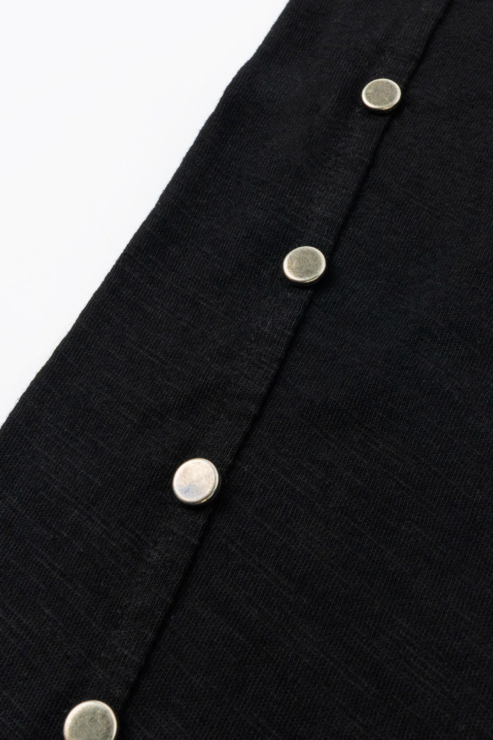 Silver Vein Studded Henley