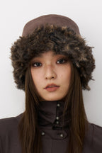 Hazel Faux Shearling Hat