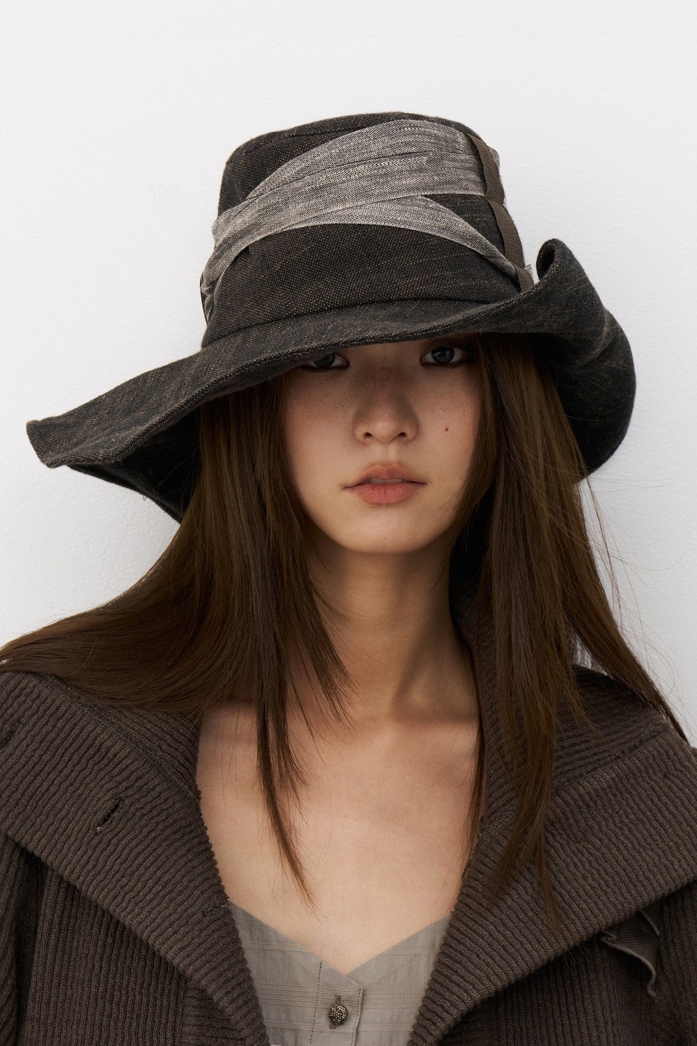 Vintage Ribbon Tie Hat