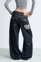 Indigo League Straight Jeans