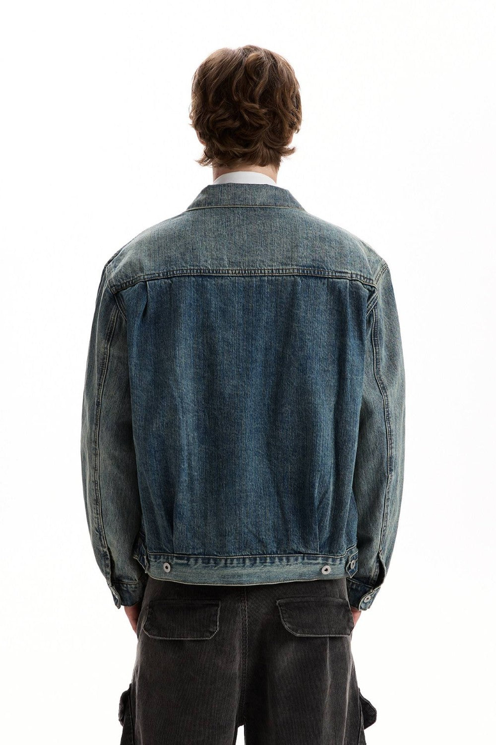 Retro Washed Denim Jacket