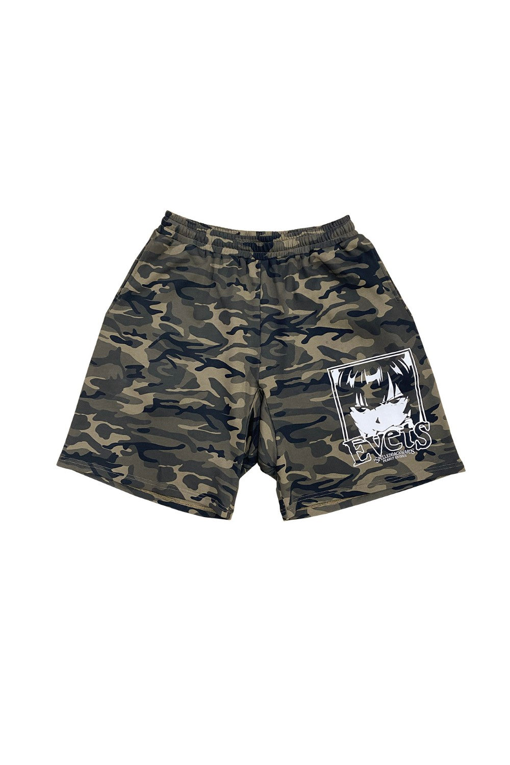 Manga Vision Camo Shorts