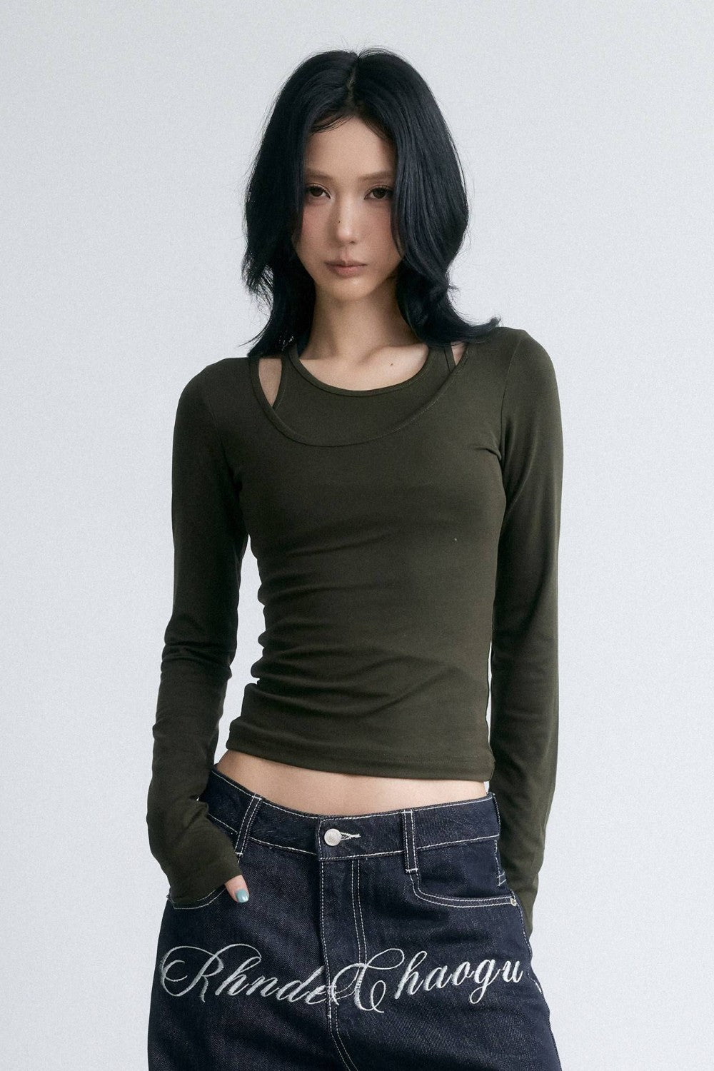Poison Ivy Layered Top