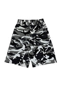 Monochrome Camo Jorts