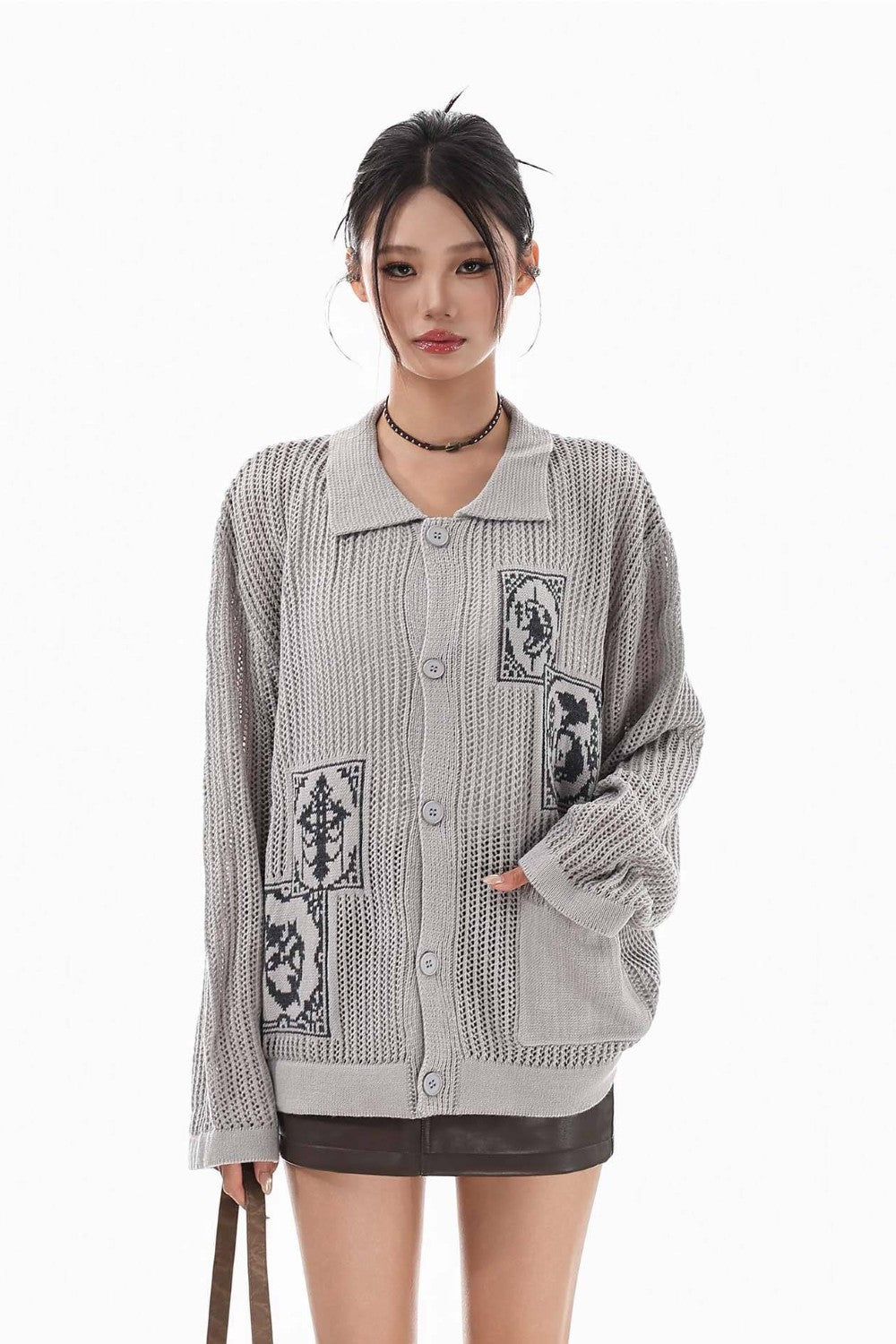Silver Meadow Knit Cardigan