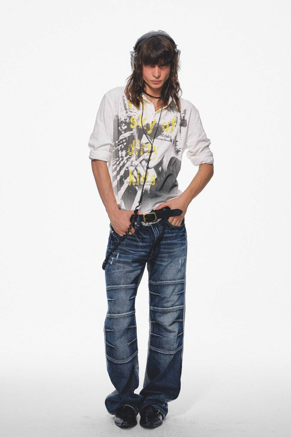 Double Vision Patchwork Jeans