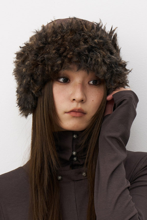 Hazel Faux Shearling Hat