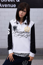 Raglan Crest Logo Longsleeve