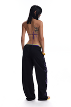 Purple Melody Baggy Sweatpants