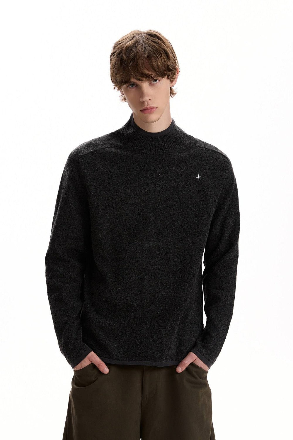 Jude Minimal Turtleneck Sweater