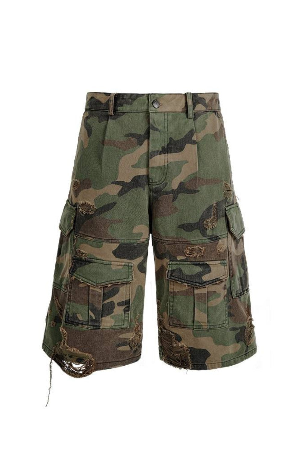 Jace Camo Cargo Jorts