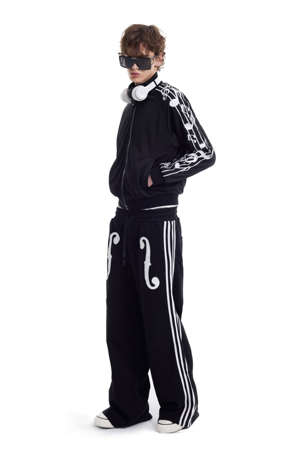 Embroidered Symphony Track Jacket