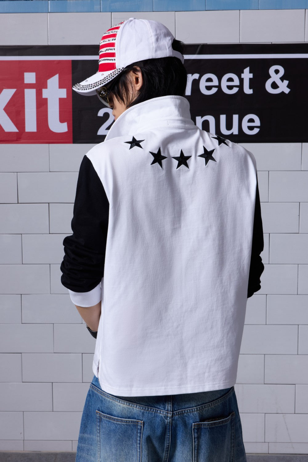 Raglan Crest Logo Longsleeve