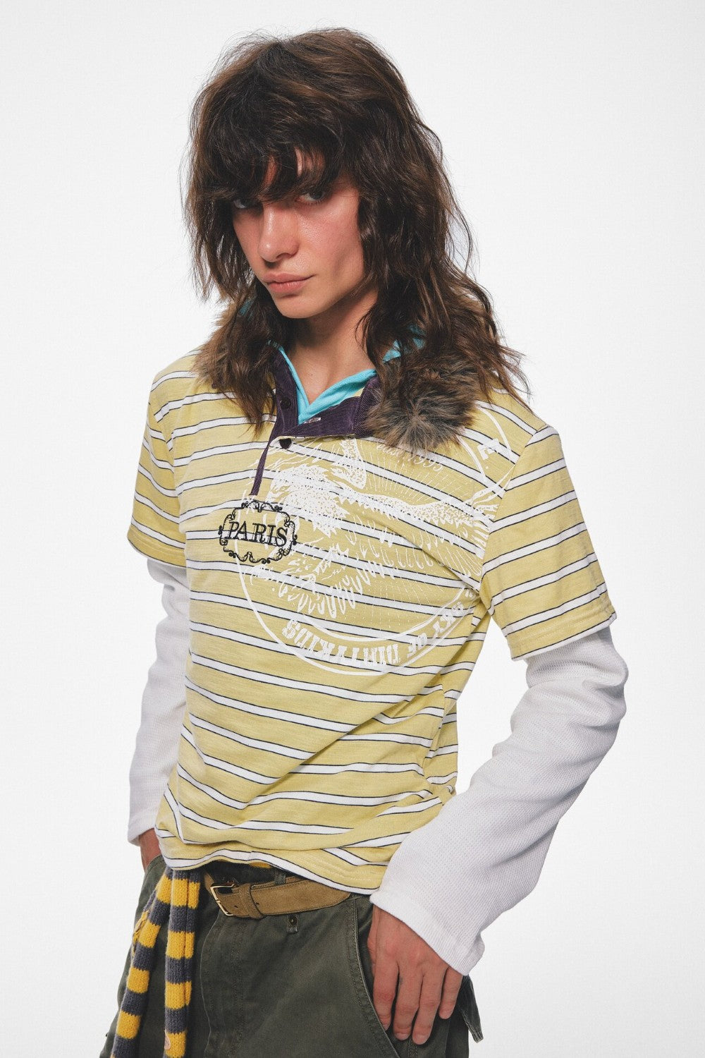 Wasteland Paris Layered Top
