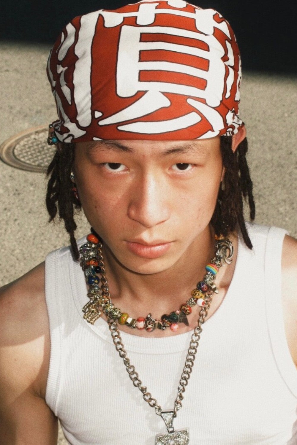 Kanji Flame Bandana