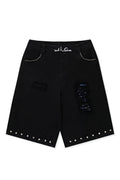 Kuro Rivet Denim Jorts