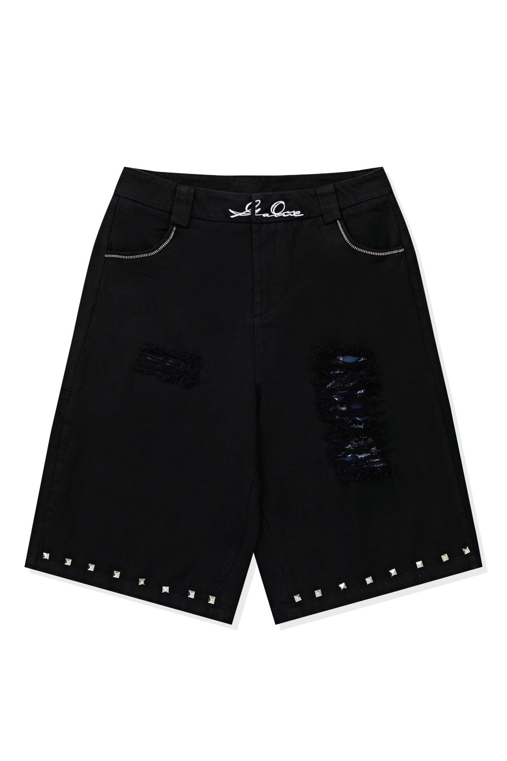 Kuro Rivet Denim Jorts