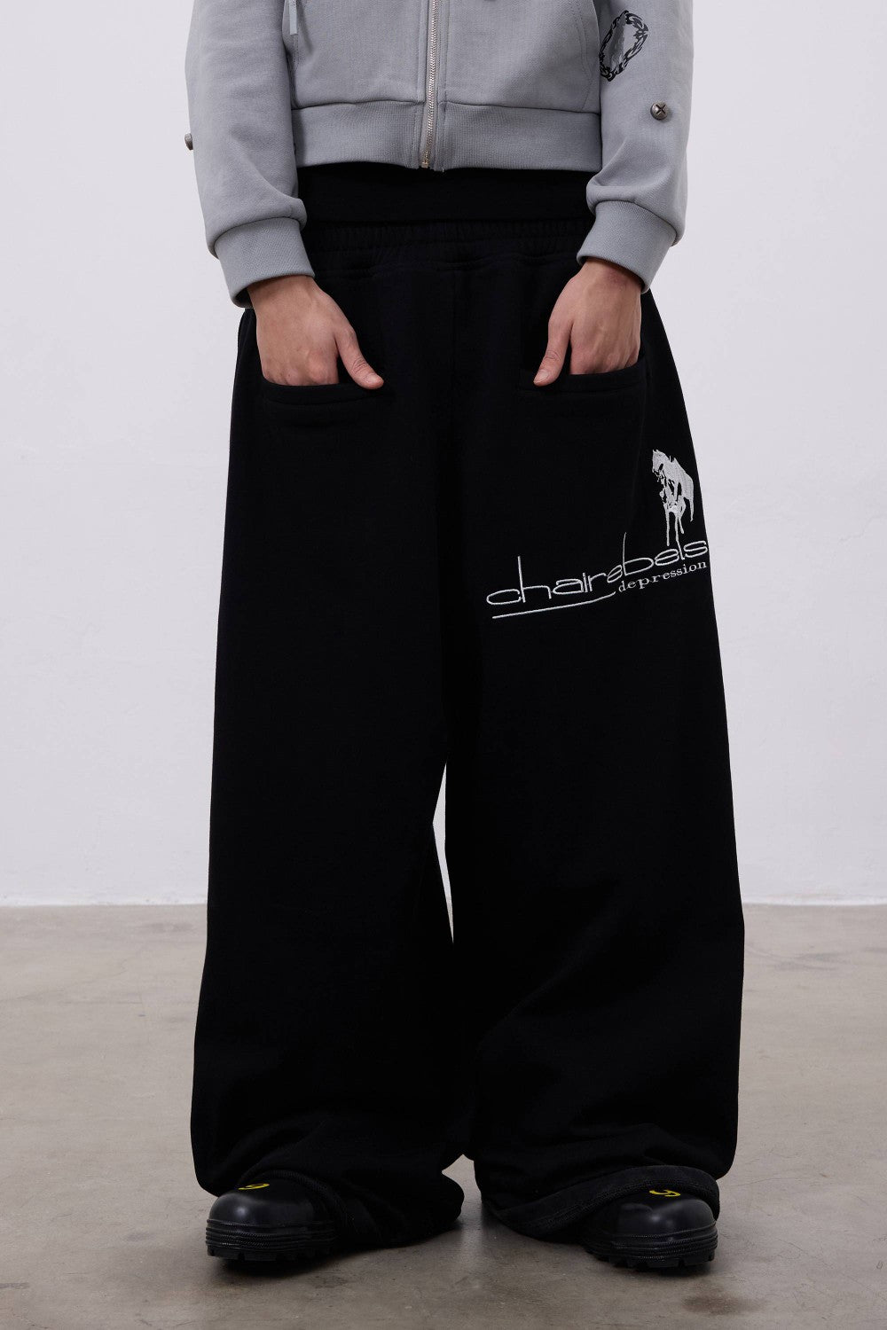 Layered Waist Rider Sweatpants