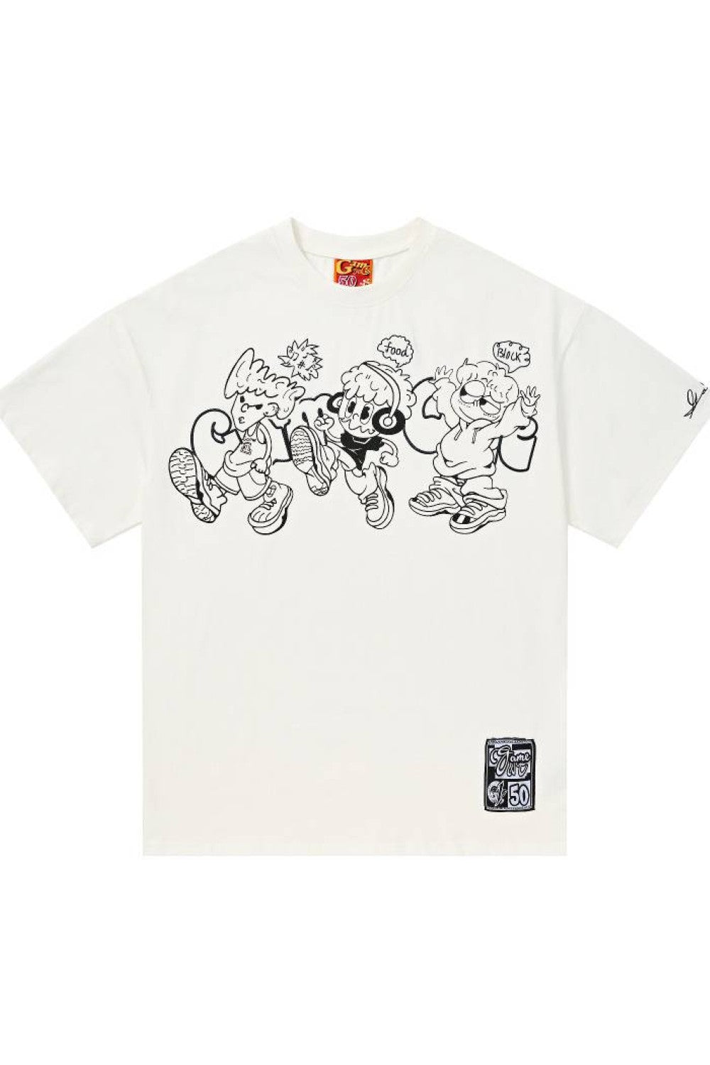 Cartoon Graphic Skate Tee