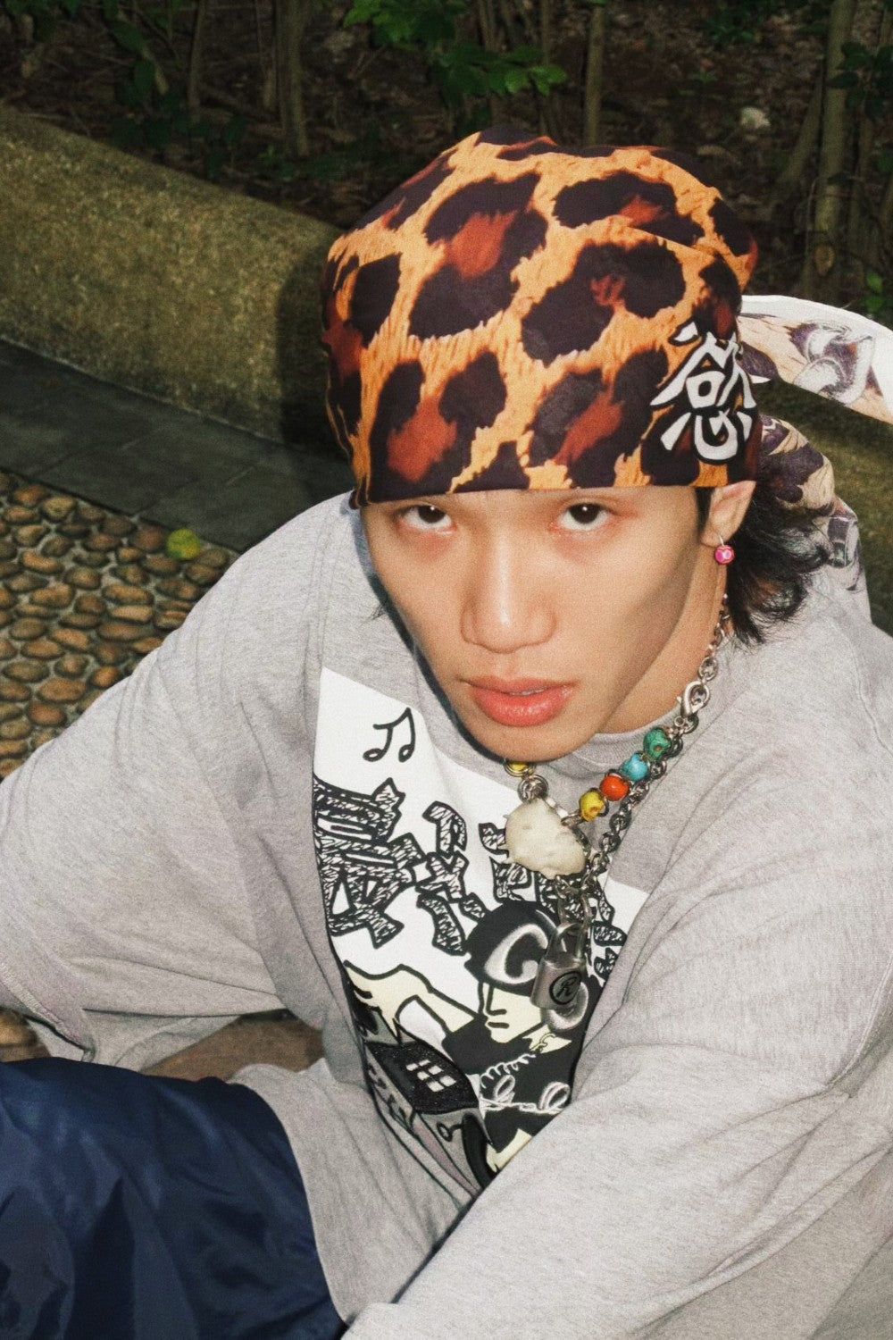 Leopard Chain Bandana