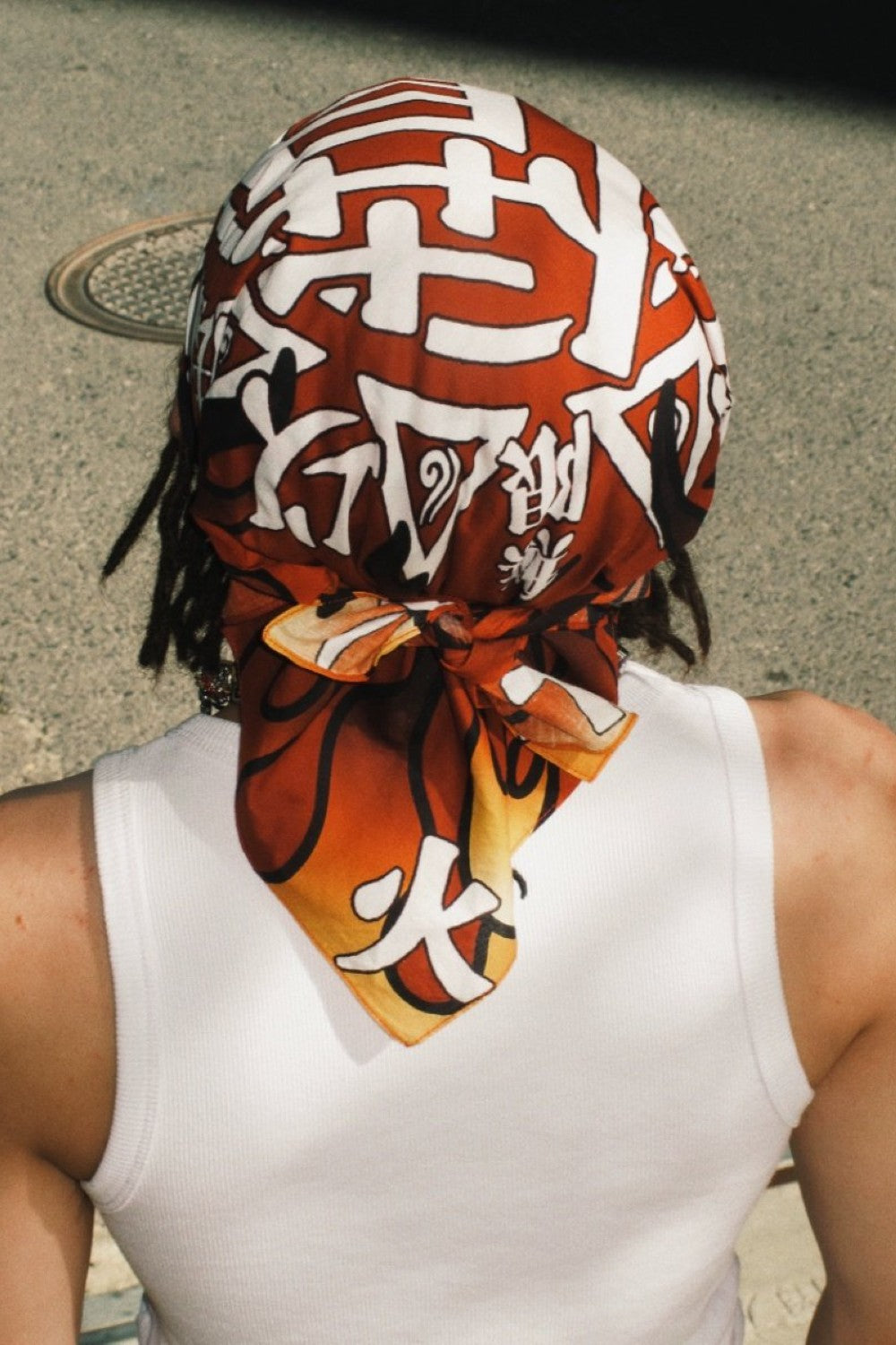 Kanji Flame Bandana