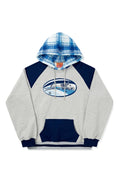 Retro Mix Plaid Hoodie