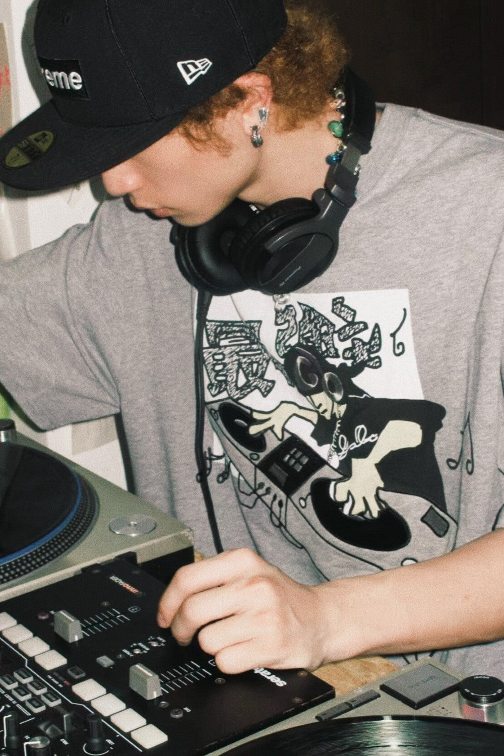 DJ Oversized Graphic Tee