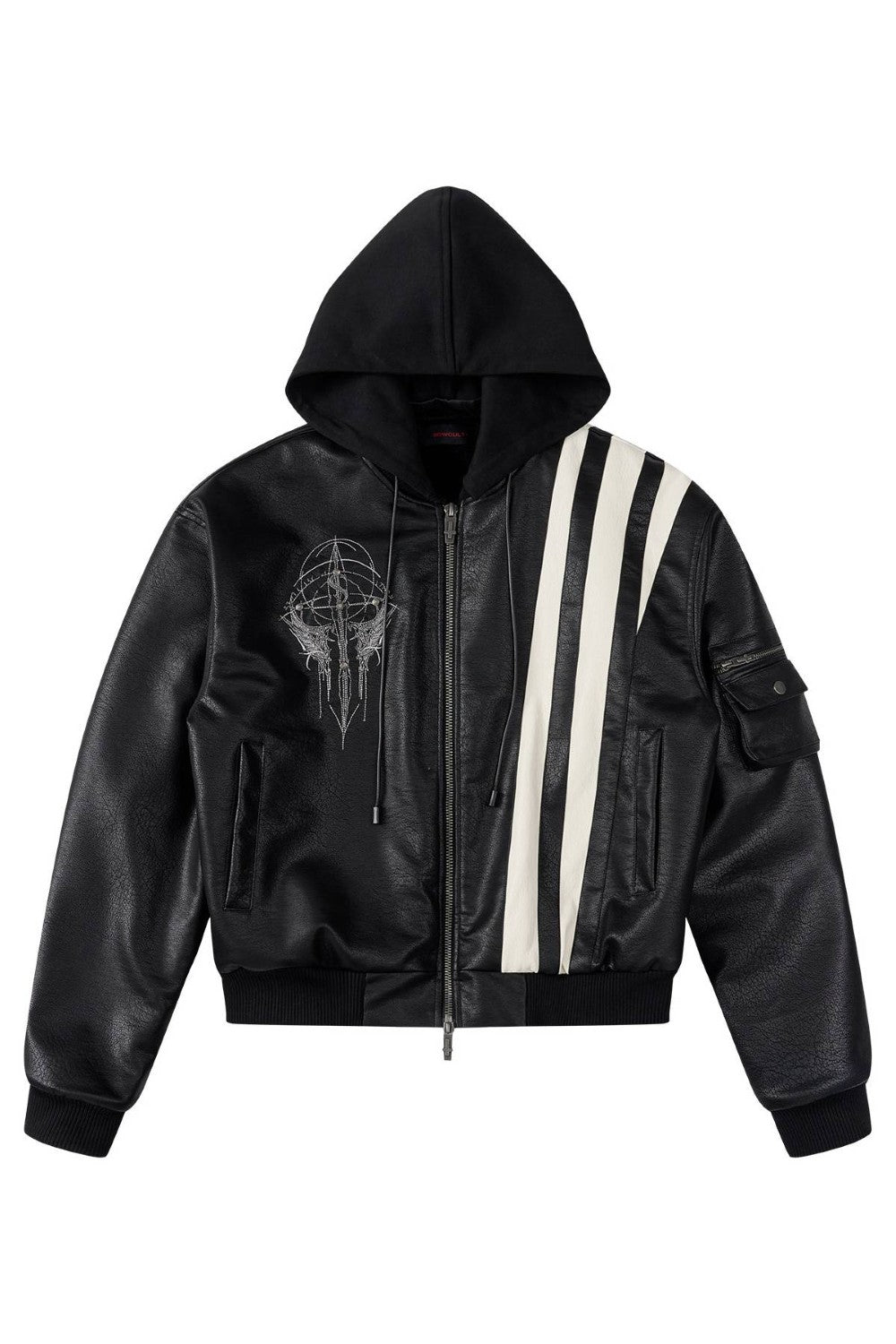 Ryo Striped Bomber Jacket