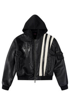 Ryo Striped Bomber Jacket
