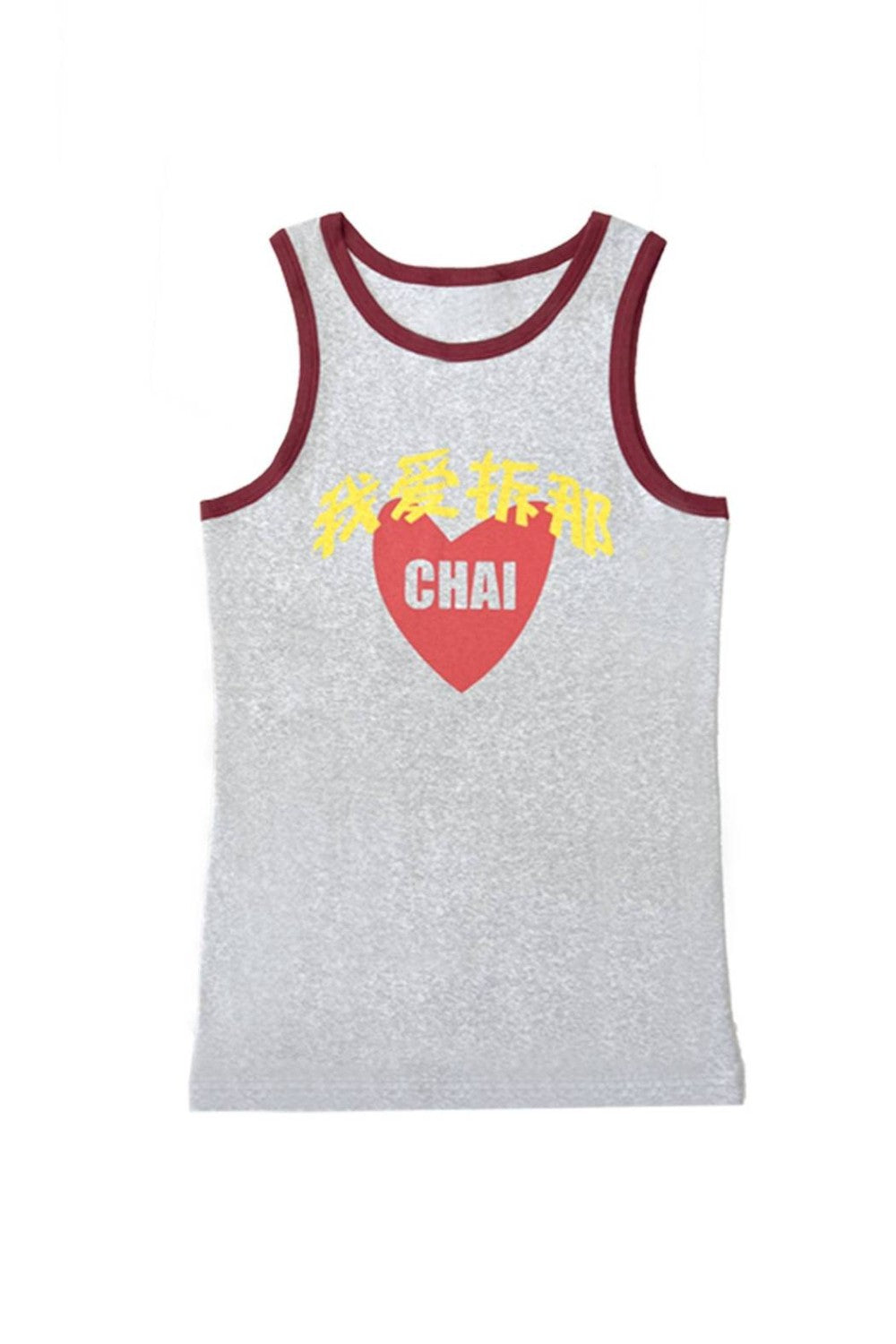 Retro Chai Heart Tank