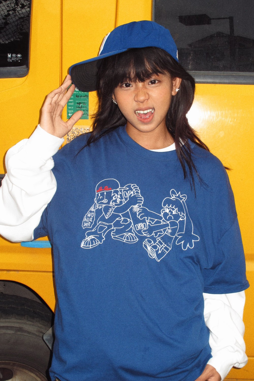 Kickback Cartoon Graphic Tee