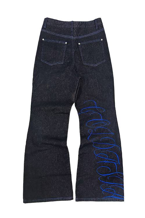 Embroidered Cold Star Jeans