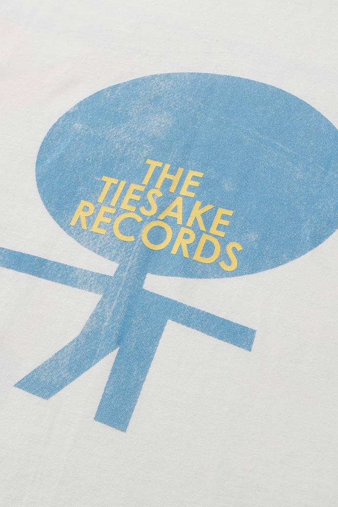 Records Club White Tee