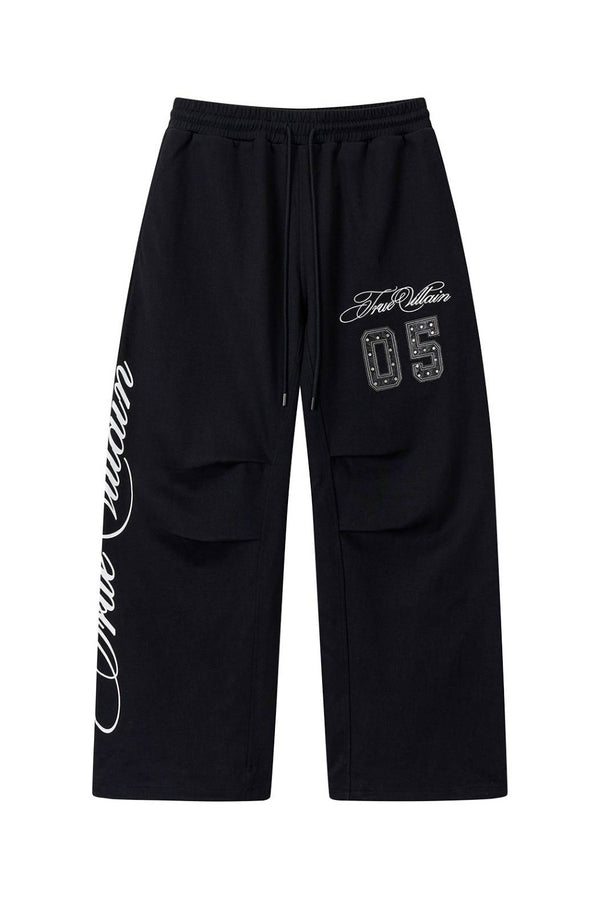 Black True Villain Sweatpants