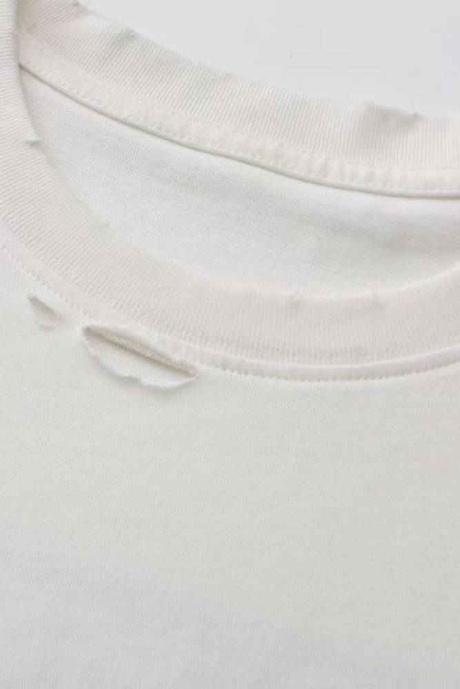 Records Club White Tee