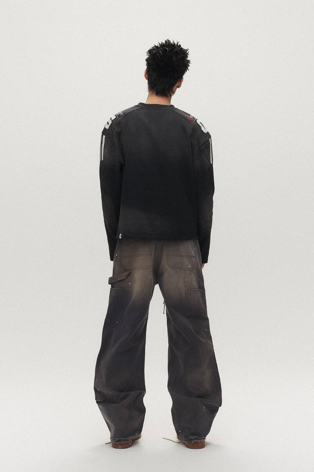 Nori Black Football Shirt