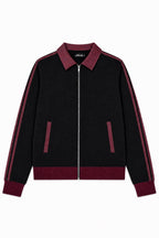 Embroidered Panther Suede Jacket