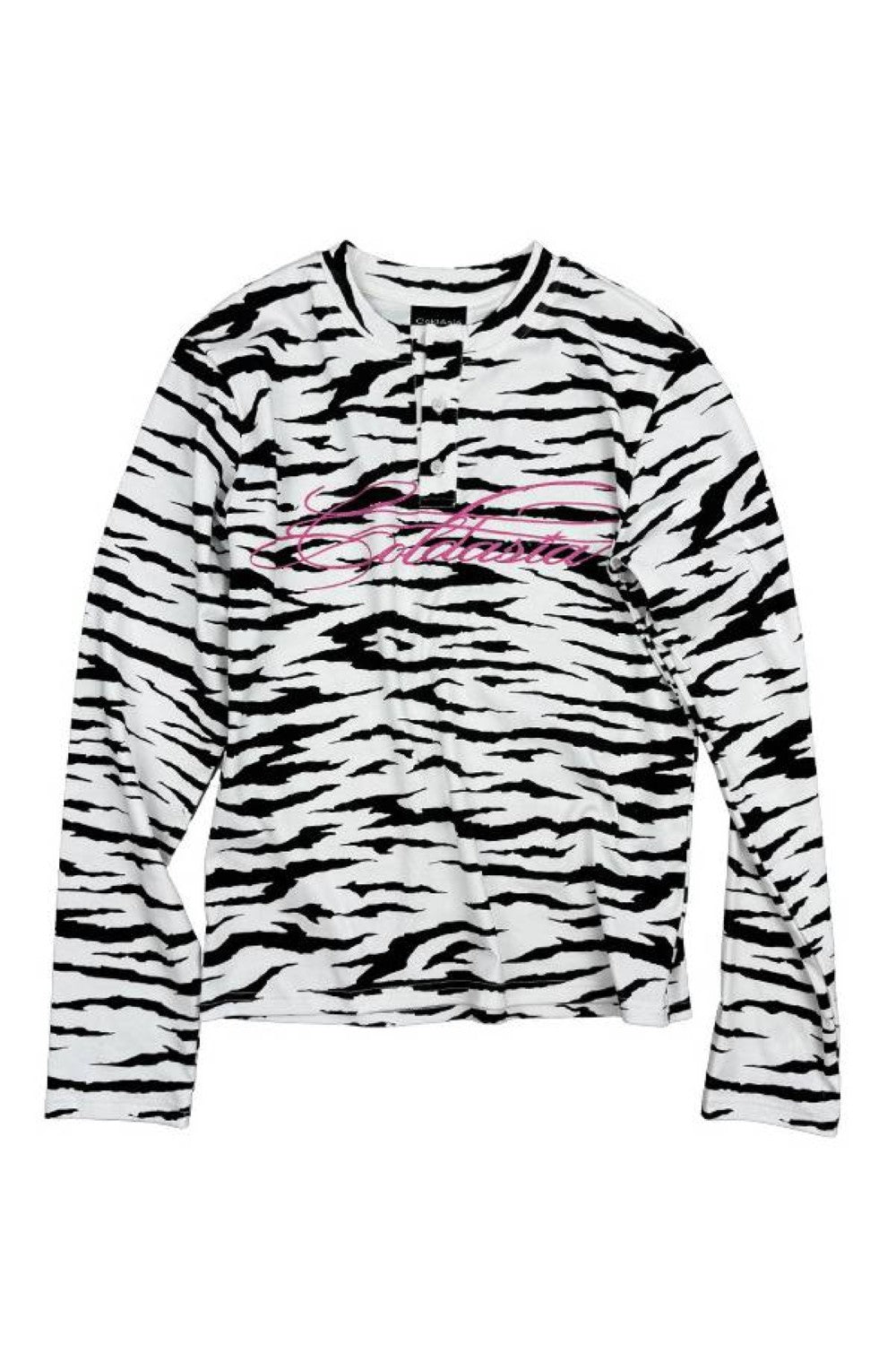Pink Rush Zebra Longsleeve