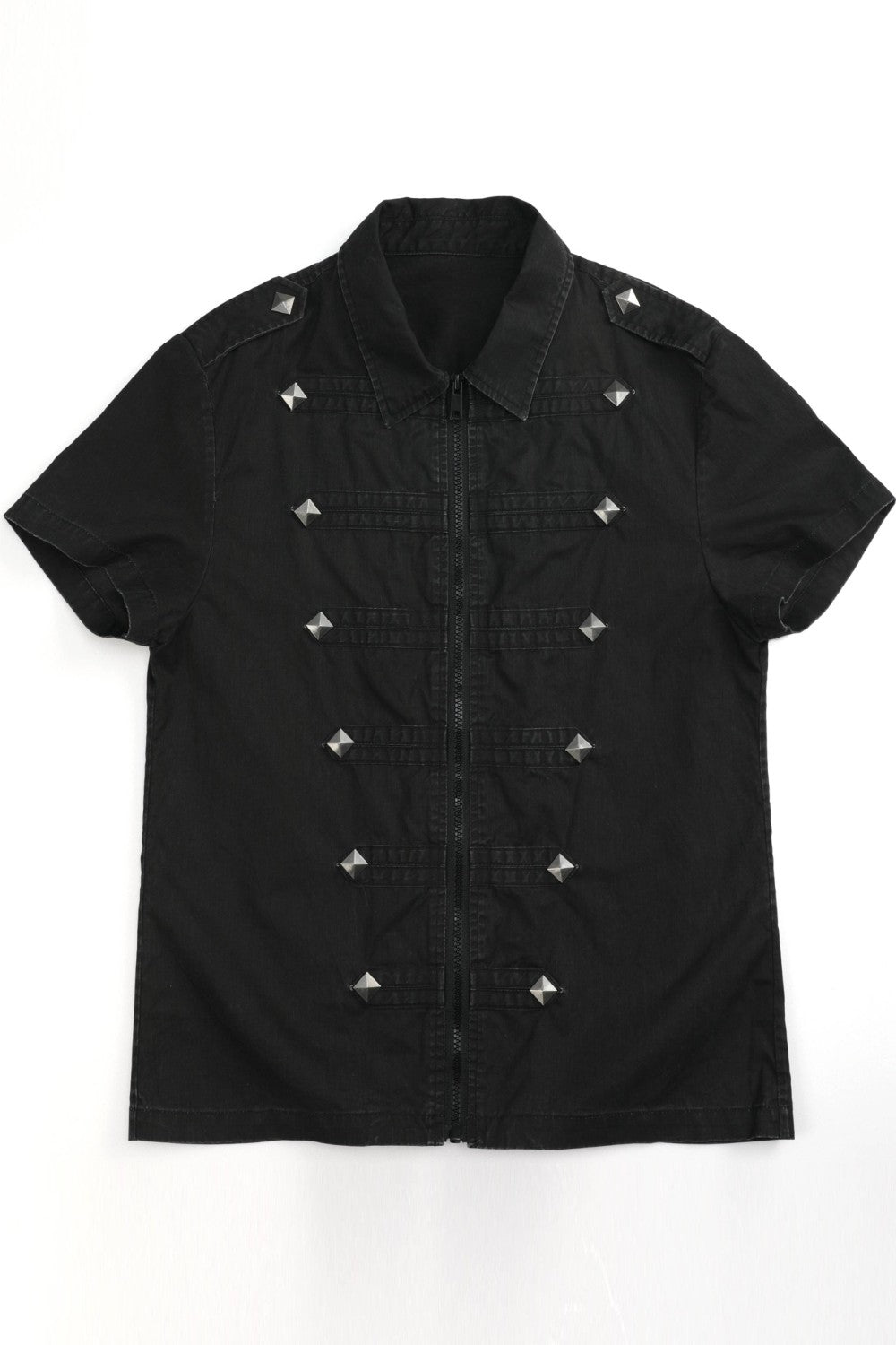 Haven Studded Zip-Up Shirt