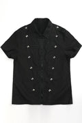 Haven Studded Zip-Up Shirt