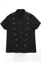 Haven Studded Zip-Up Shirt