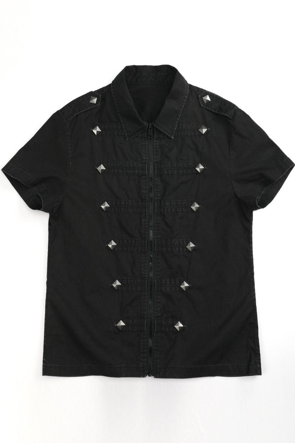 Haven Studded Zip-Up Shirt