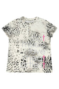 Silver Letter Tiger Henley