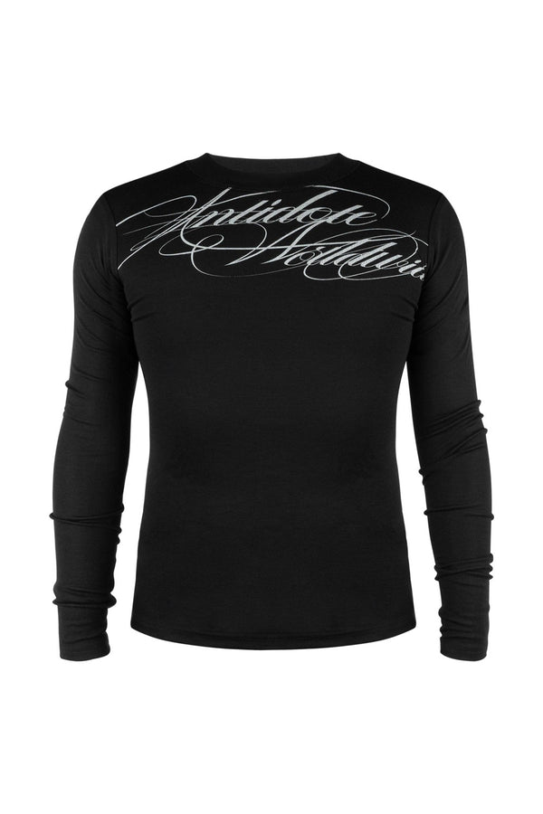 Slim Antidote Script Longsleeve