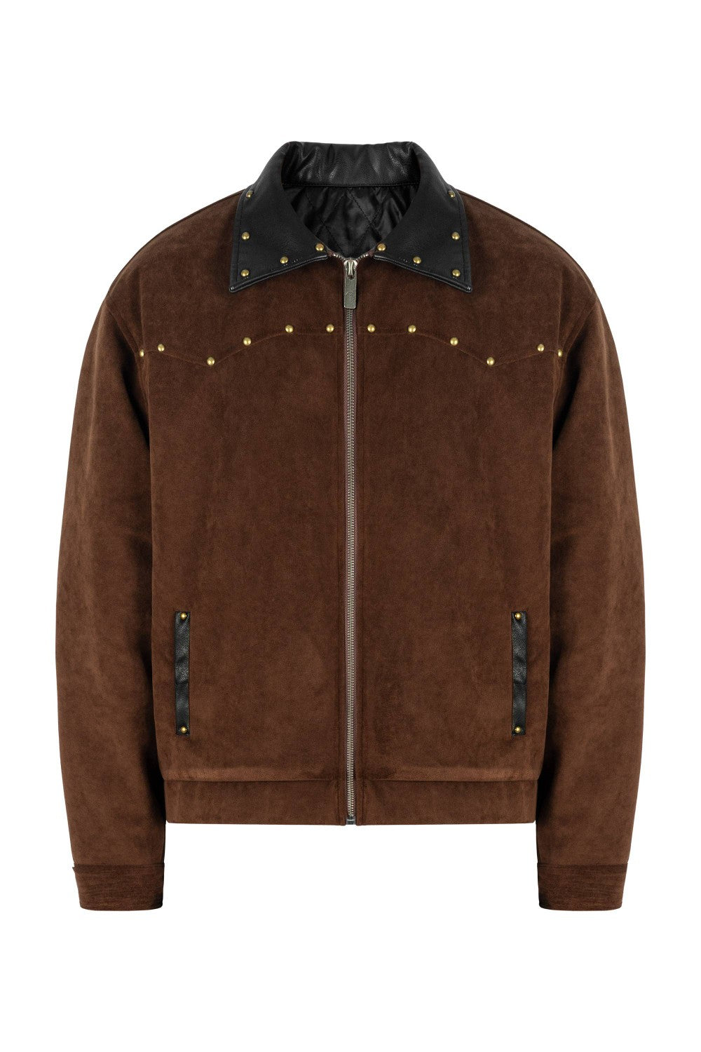 Western Studded Suede Jacket