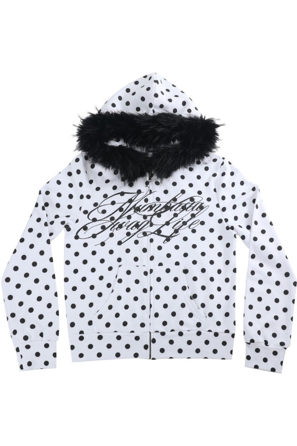 Snowfall Polka Dot Jacket